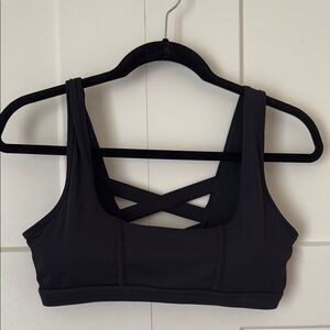 Black Women's Sports Bra